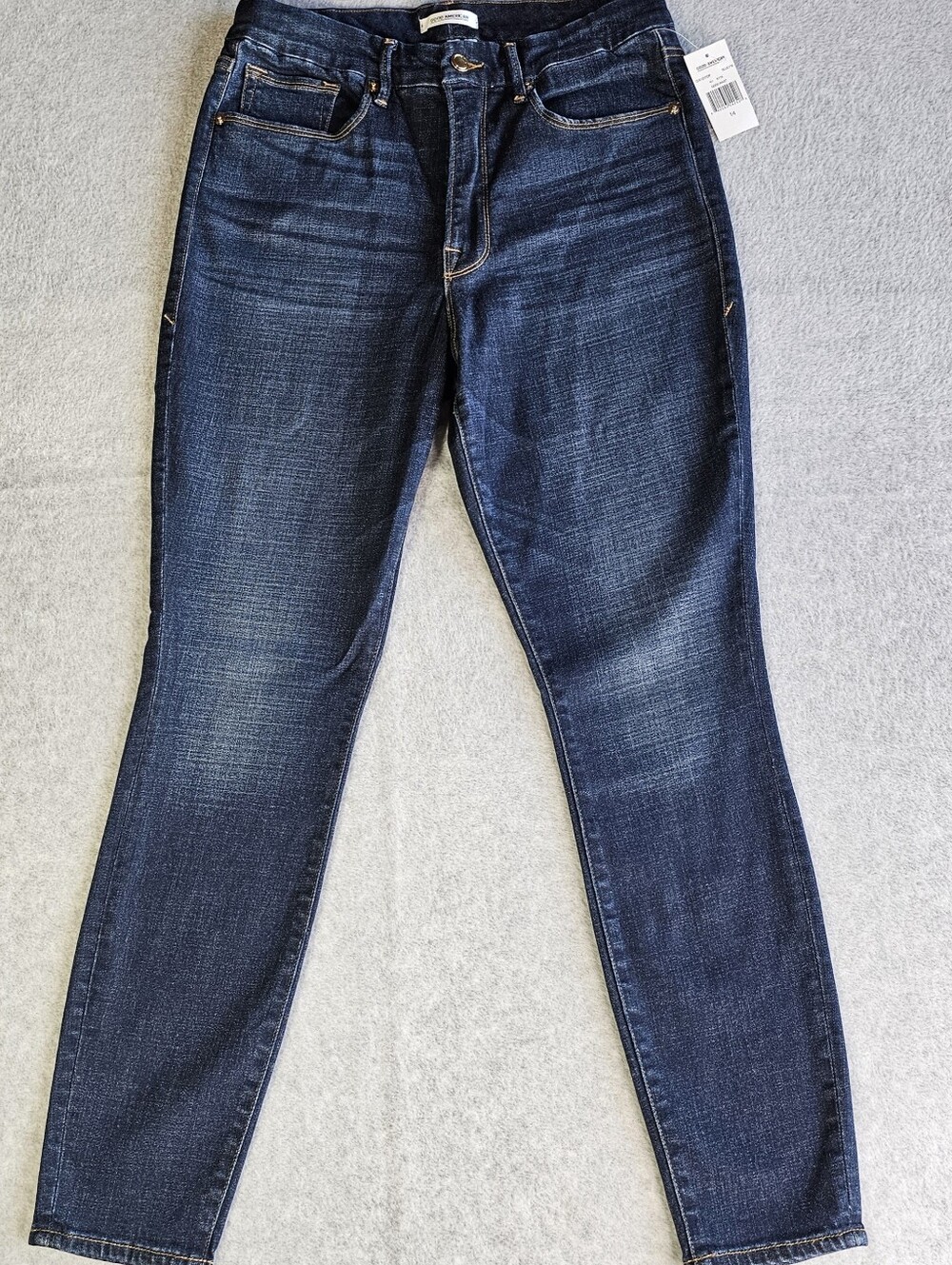 Good American Jeans Good Waist 14/32 Women's Skinny Jean Blue779 Skinny Leg